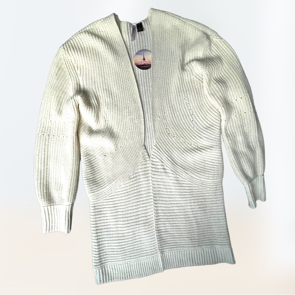 Love by Design Cream Knit Cardigan - Picture 9 of 13